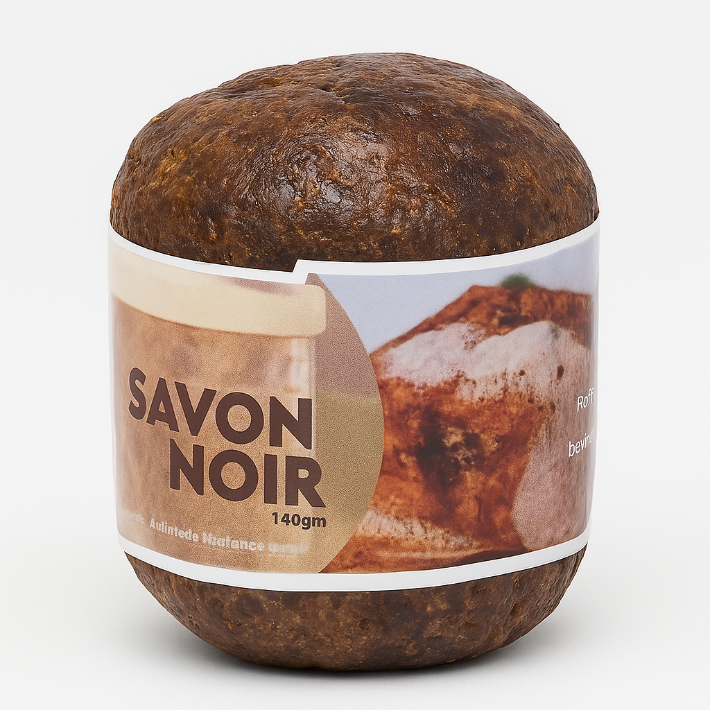 SAVON NOIR NIGERIAN ( 100% BIO ) réparateur de teint